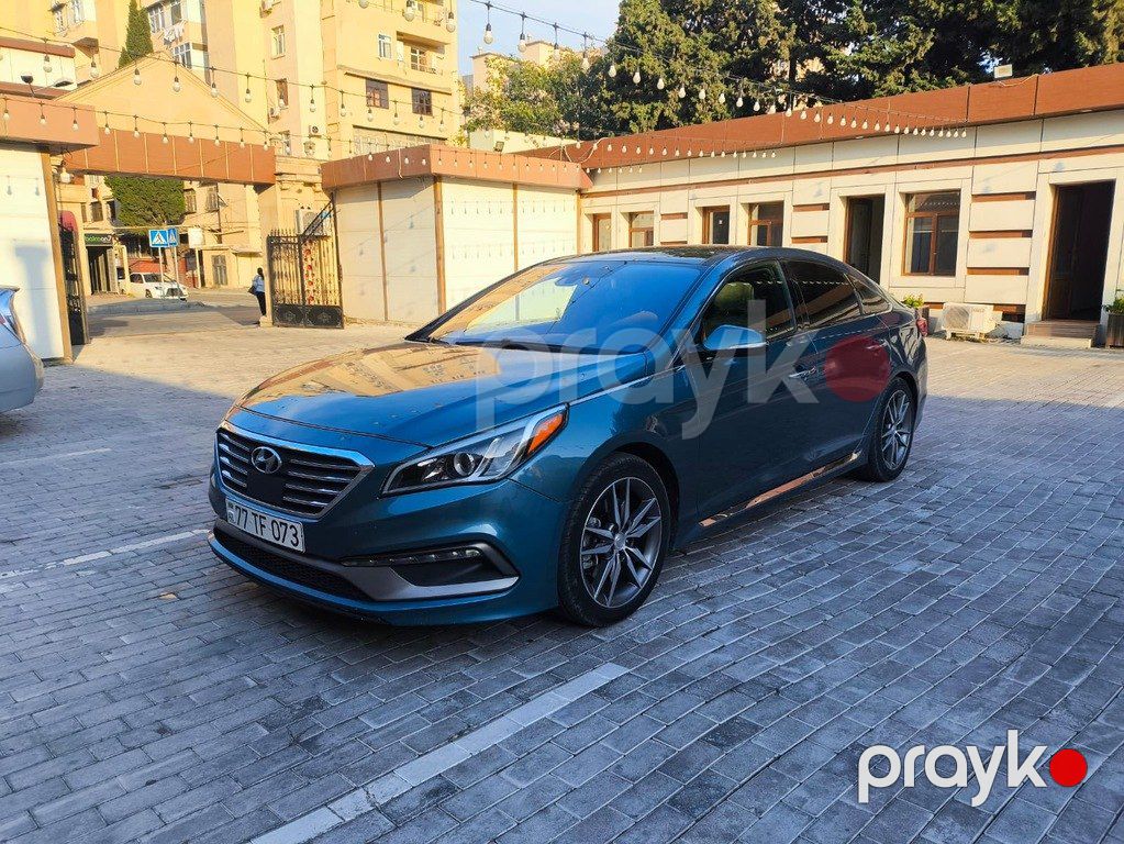 Hyundai Sonata, 2.0 L, 2015 il, 155 000 km — Avtomobillər, Bakı (4)