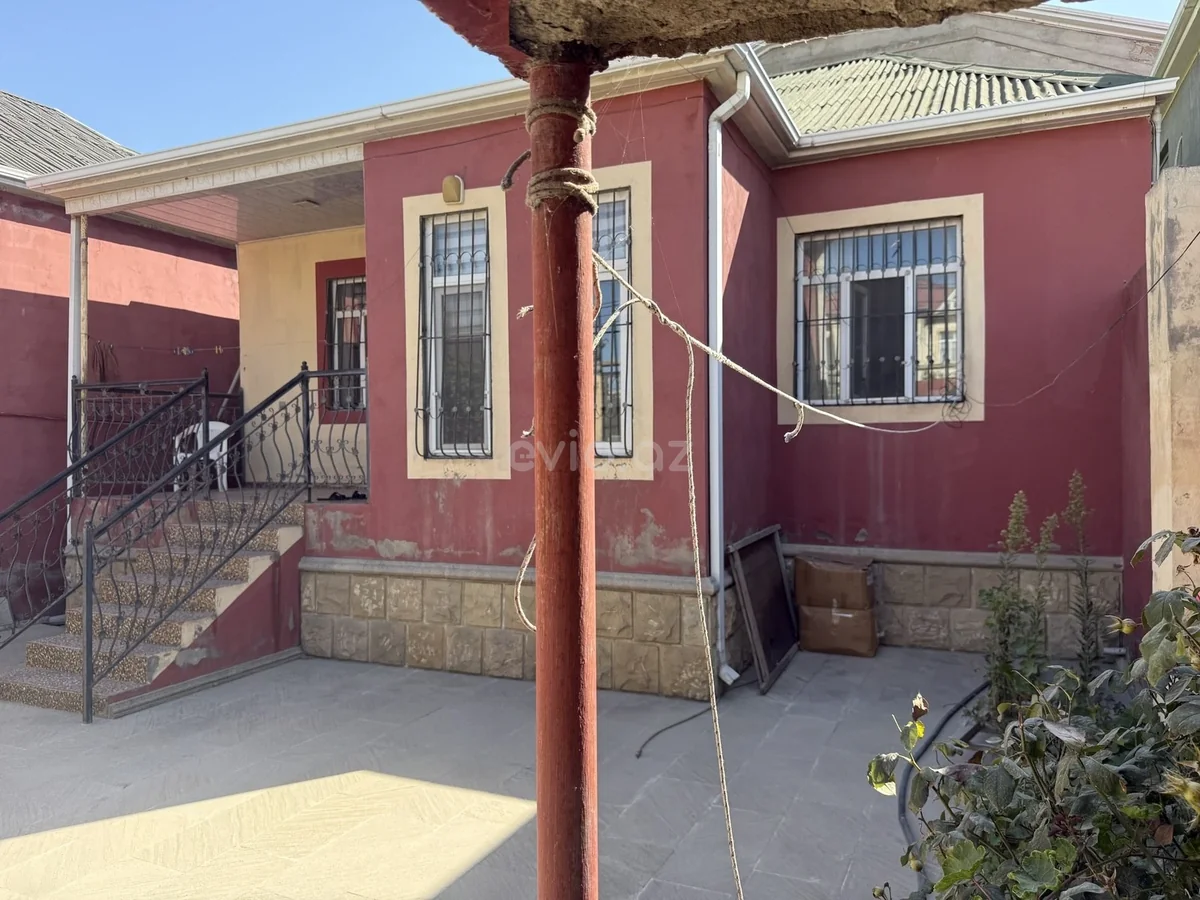 3 otaqlı həyət evi satılır Ramana qəsəbəsində — Ev, villa, Bakı (2)