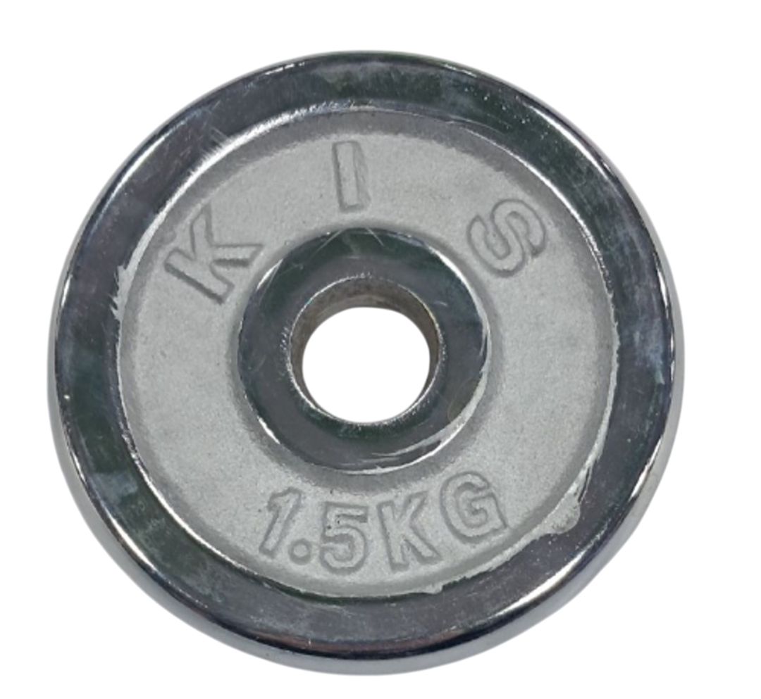 Ştanq üçün disk, 2 ədəd, 1,5 kq, diametri 30 mm, xrom, paslanmır, F30 qantel və qrif üçün — Mallar, Bakı