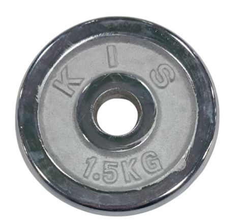 Ştanq üçün disk, 2 ədəd, 1,5 kq, diametri 30 mm, xrom, paslanmır, F30 qantel və qrif üçün — Bakı