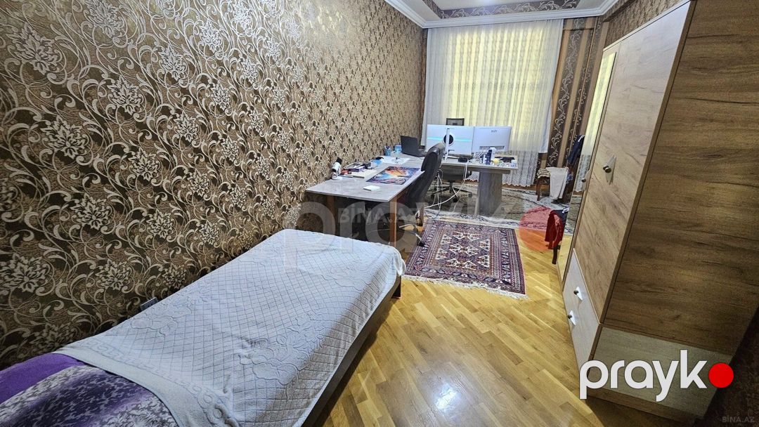 3-otaqlı yeni tikili, İnşaatçılar m., 130 m² — Mənzil, Bakı (7)