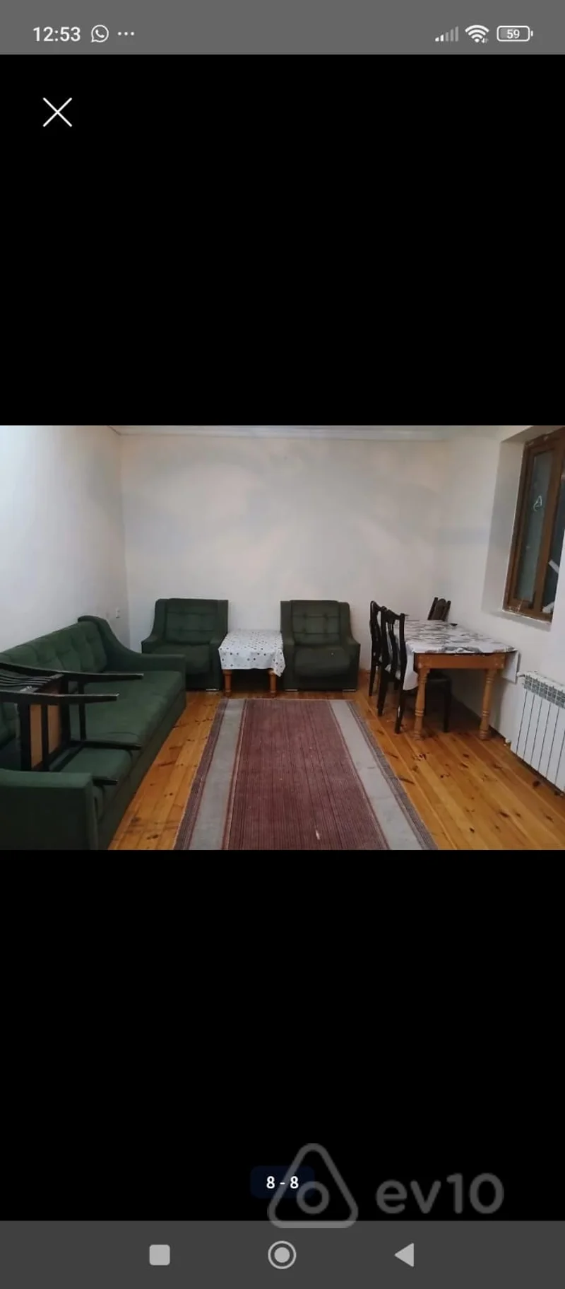 2 otaqlı həyət evi, 56 m², Mehdiabad — kirayə — Ev, villa, Bakı (2)