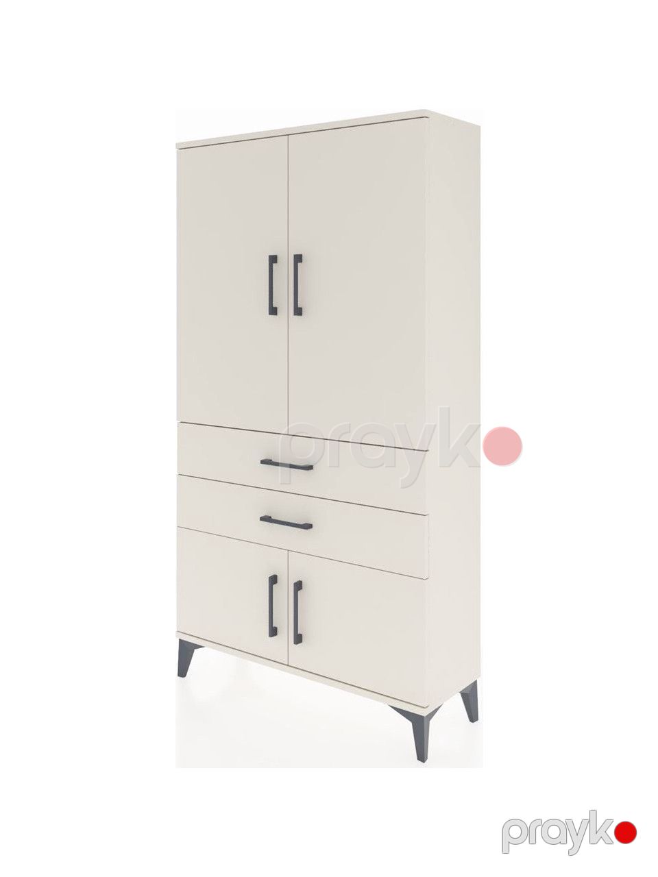 Şkaf Elegant Wood ZARR2092, laminat, 30x88x163 sm, ağ — Şkaflar, Bakı (3)
