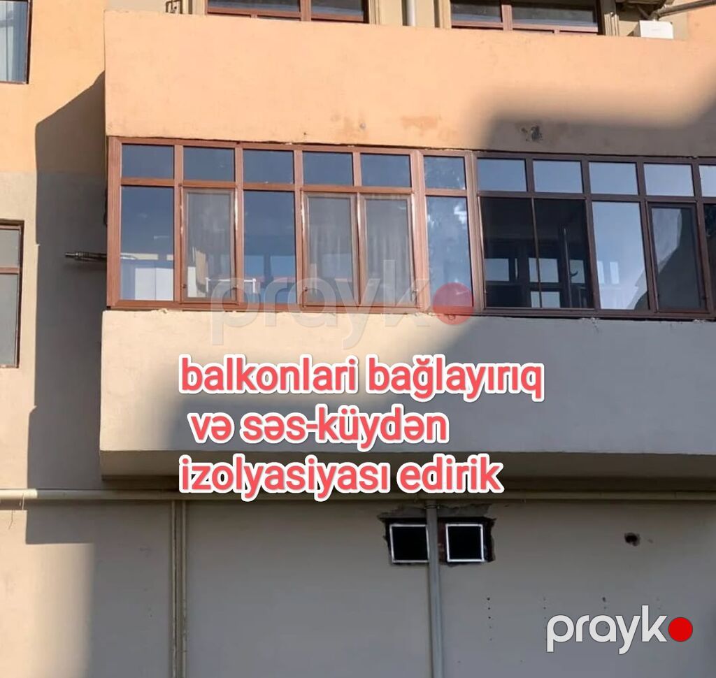 Son zamanlar Azərbaycanda və dünyada eyvan və balkonlari şüşələnməsi — Ev malları, Bakı (6)