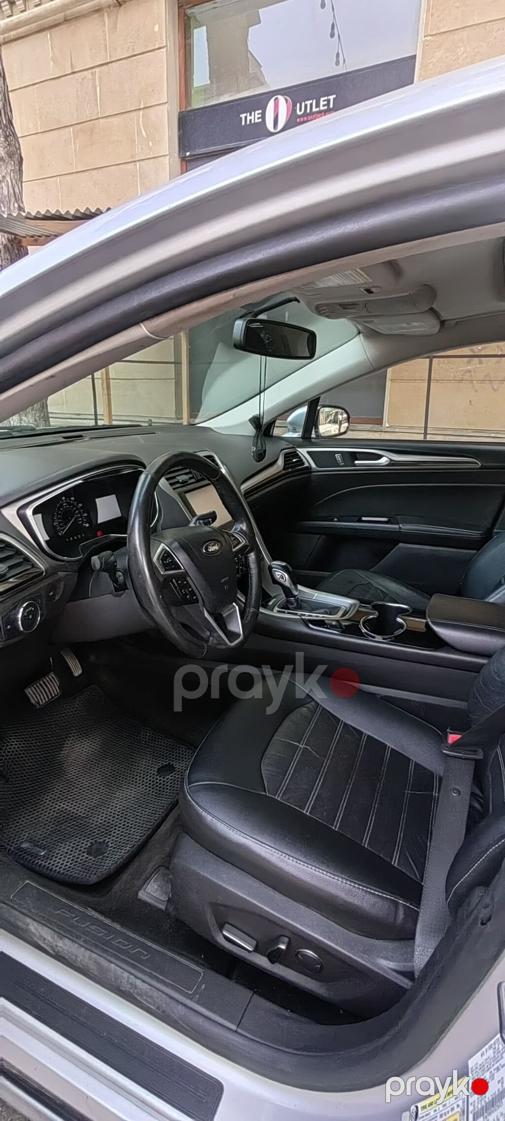 Ford Fusion (Mondeo) sedan — gümüşü rəng. satılır tək problem — Avtomobillər, Bakı (9)