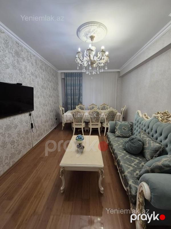 Satılır 3 otaqlı Bina evi menzil (Yeni tikili), 107 m², 6-cı mikrorayon — Mənzil, Sumqayıt (2)