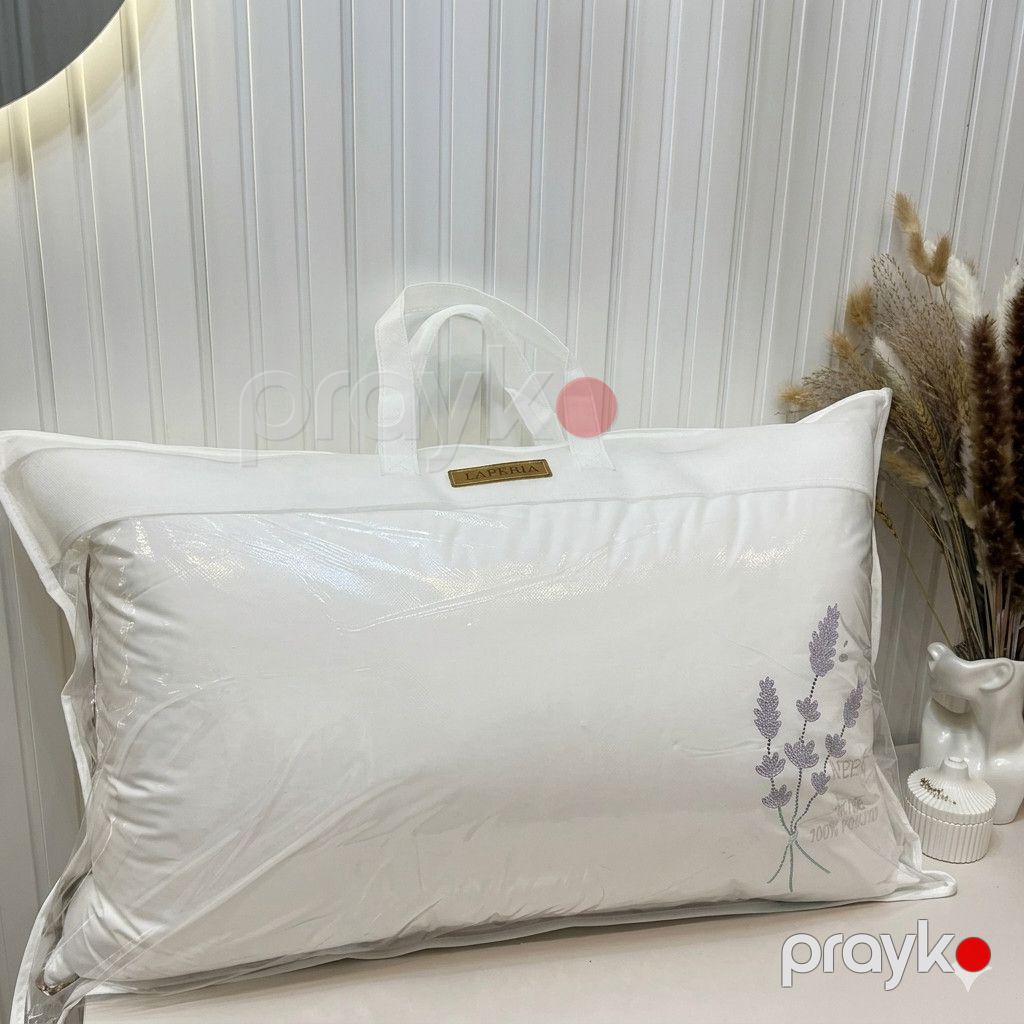 Ortopedik yastıq Laperia Lavender, ağ, 70x50x20 sm — Mallar, Bakı (3)