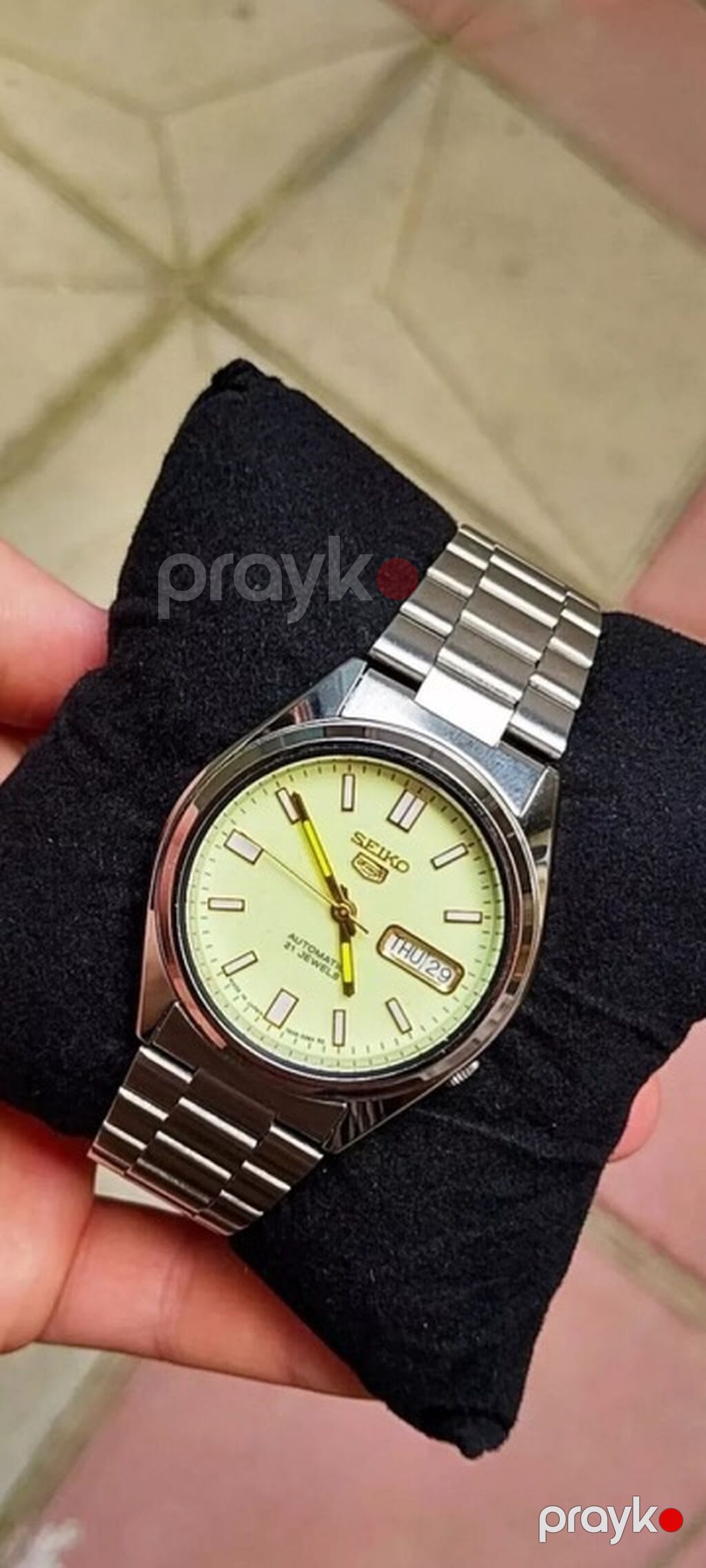 Seiko 5 avtomatik qol saatı - Kalibr: Automatic, 21 jewels — Qol saatları, Bakı (2)