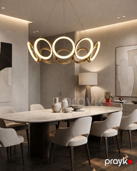 Asma çılçıraq Afralia D1700, metal — Bakı