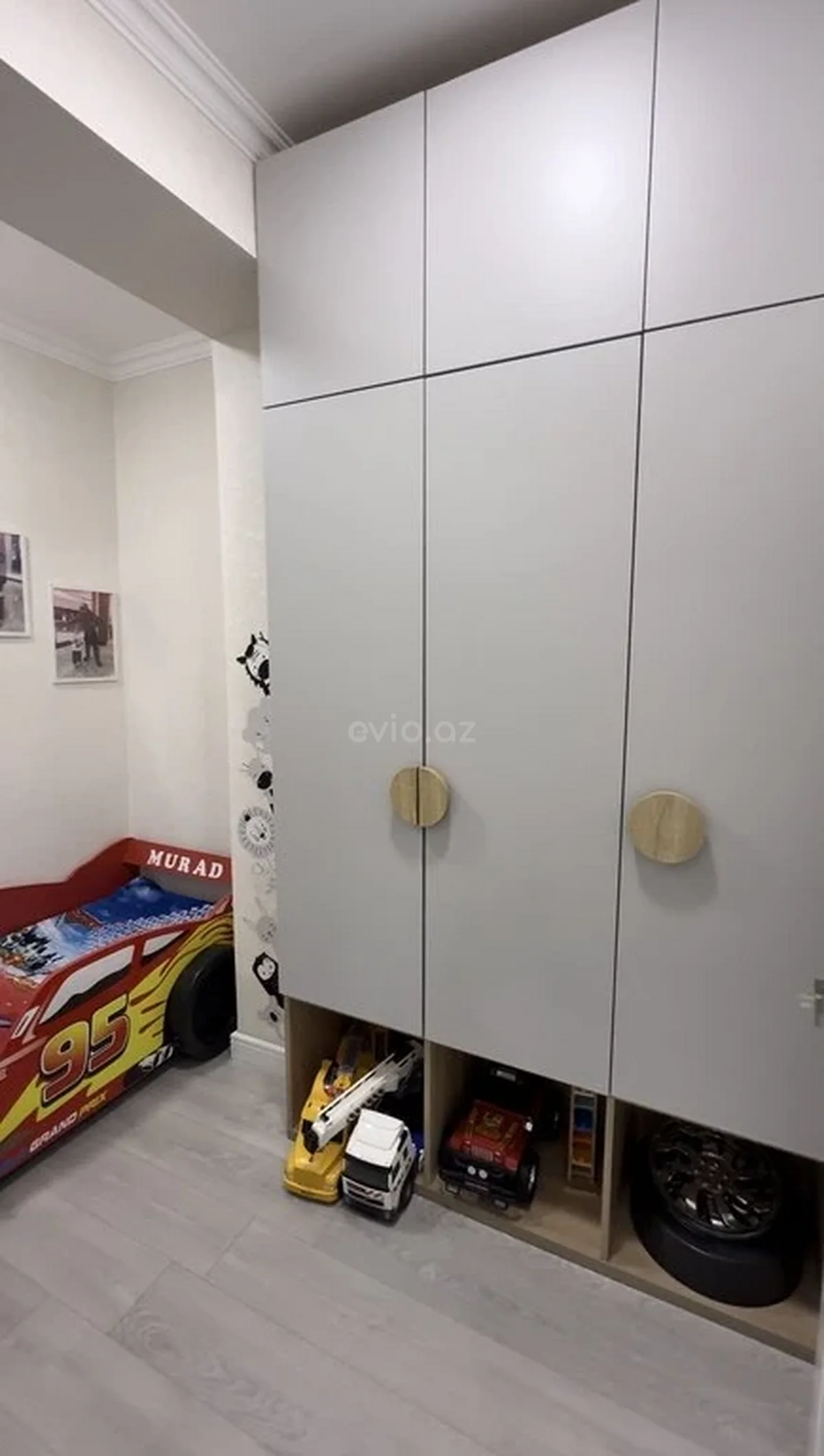 3 otaqlı tam təmirli mənzil satılır Köhnə Günəşli qəsəbəsində — Mənzil, Bakı (9)