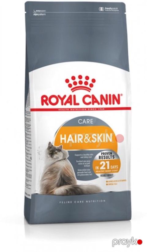 Quru yem Royal Canin Hair & Skin Care dəri və xəzə qulluq üçün 400 q