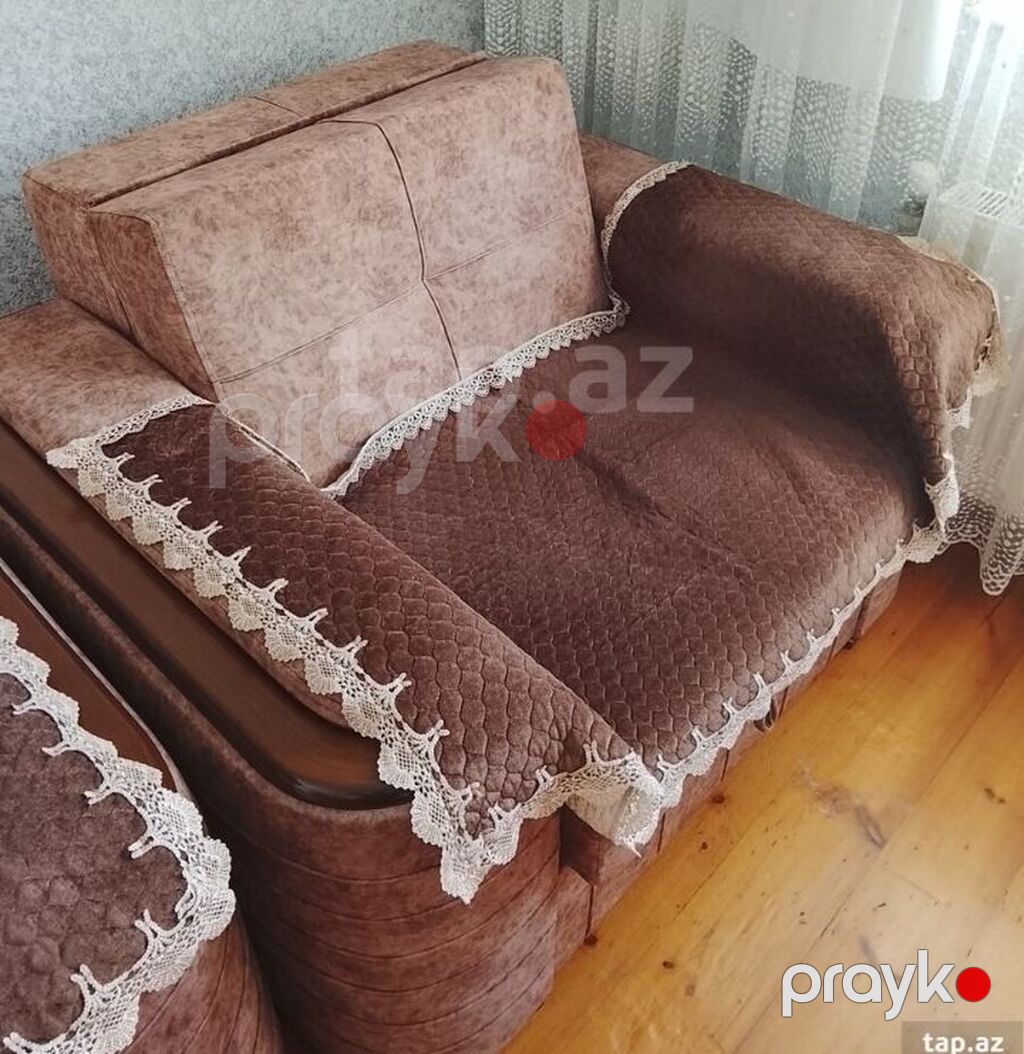 Xüsusi sifarişlə hazırlanmış divan-kreslo,bazalıdır,açılandır və — Yumşaq mobilya dəstləri, Bakı (2)
