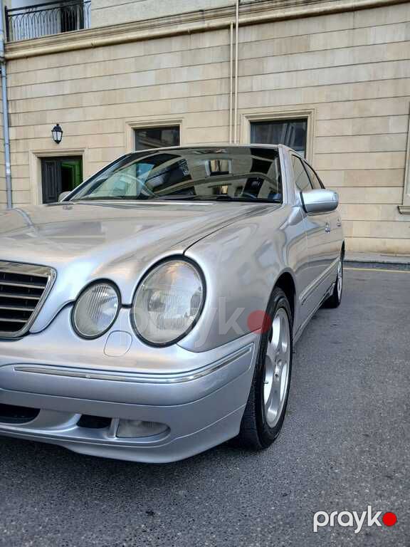 Mercedes E 220, 2.2 L, 2000 il, 403 000 km — Avtomobillər, Bakı (2)