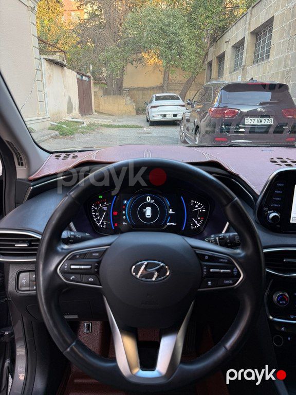 Hyundai Santa Fe, 2.0 L, 2018 il, 257 000 km — Avtomobillər, Bakı (7)