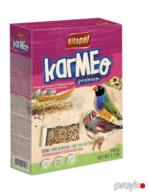 Xırda tutuquşular üçün yem Vitapol Karmeo 500 q — Bakı