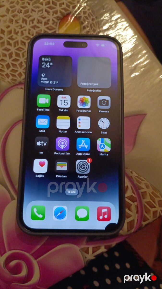 Apple iPhone 14 Pro Max Space Black 256GB/6GB — Smartfonlar, Bakı (2)