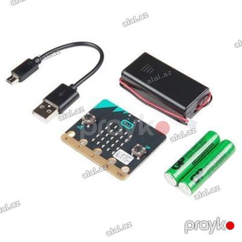 BBC Micro:Bit Go Dəsti Kateqoriya: Elektronik Kartlar İnkişaf — Bakı