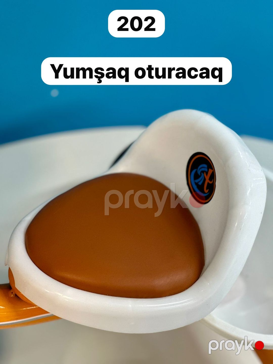 Uşaq üçtəkərli velosipedi azr-st202, 2-4 yaş, musiqili, narıncı — Mallar, Bakı (3)