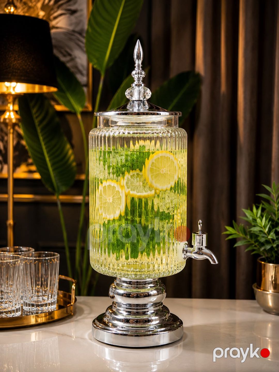 İçkilər üçün dispenser, 3000 ml, Şüşə — Mallar, Bakı (2)