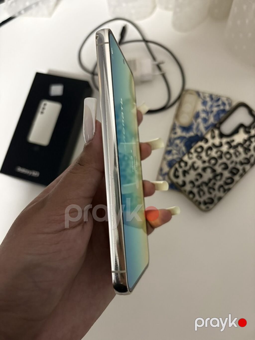Samsung Galaxy S23, rəng - Ağ, Barmaq izi, İki sim kartlı — Samsung, Bakı (5)