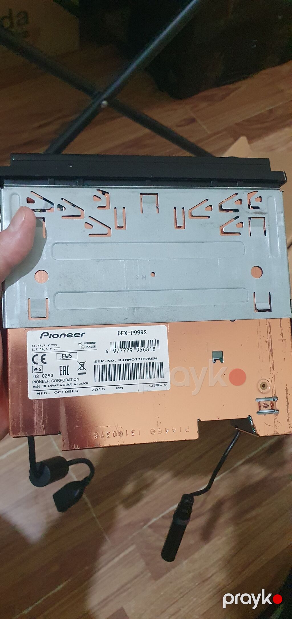 Pioneer DEX-P99RS – Hi-End avtomobil media başlıq (1DIN) — Avtomobil akustikası, Göyçay (5)