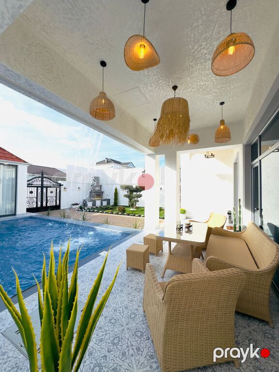 Satılır 6 otaqlı həyət evi/bağ evi 200 m² — Ev, villa, Bakı (9)