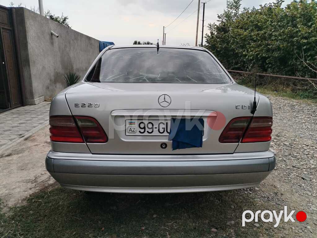 Mercedes E 220, 2.2 L, 2001 il, 569 738 km — Avtomobillər, Qazax (10)