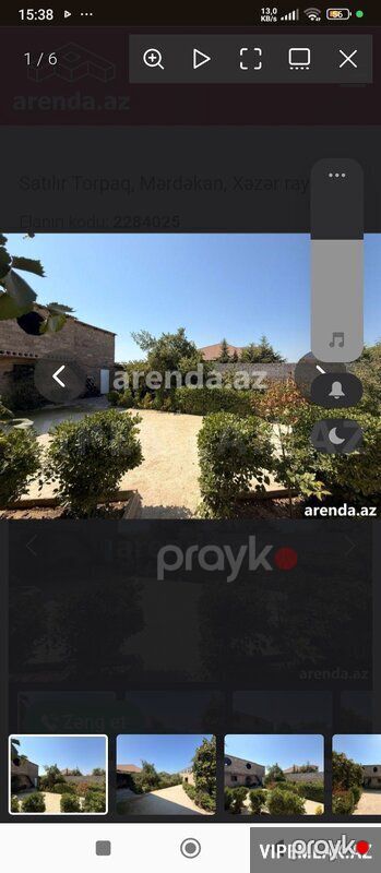 Xəzər rayonunda Torpaq Satılır, 4 sot — Bakı