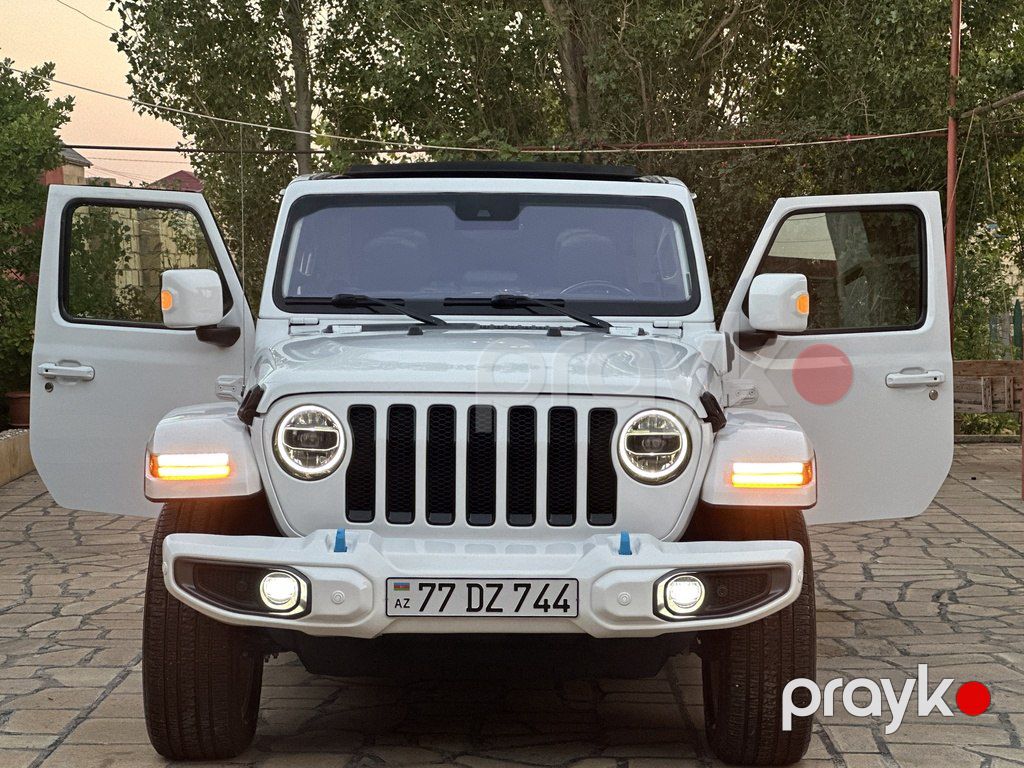 Jeep Wrangler, 2.0 L, 17.3 kWh, 2023 il, 56 000 km — Avtomobillər, Bakı (4)