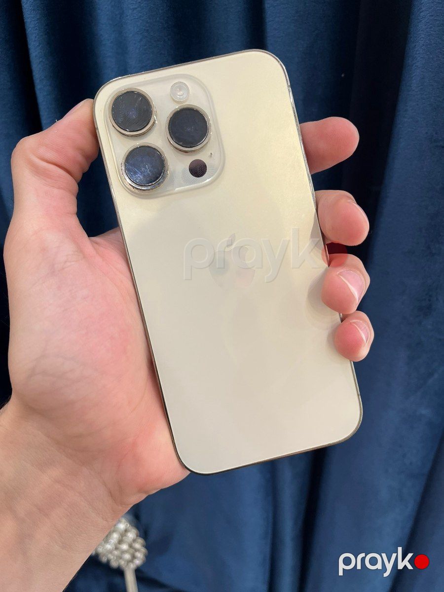 Apple iPhone 14 Pro Gold 128GB/6GB — Smartfonlar, Bakı (2)