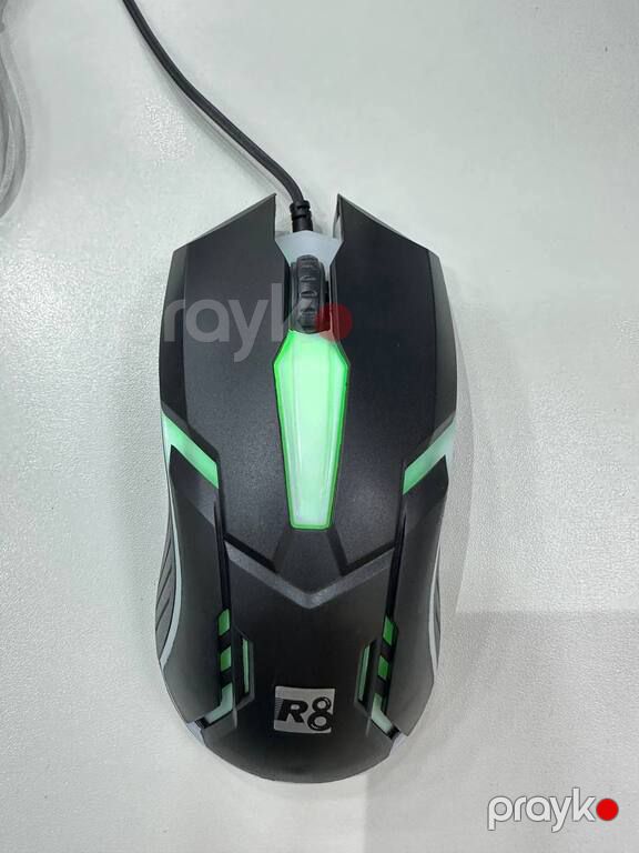 RGB mouse R8 1603B USB — Periferik cihazlar, Bakı (4)