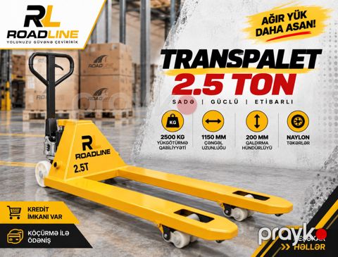 Transpalet 2.5XZ — Bakı