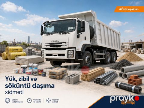 Söküntü daşıma xidməti — Bakı