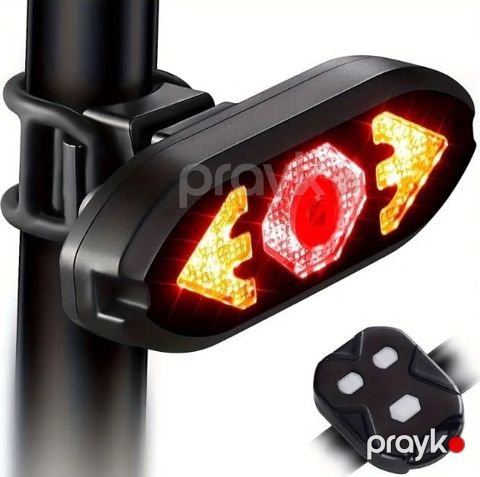 Velosiped fənəri dönmə siqnalı, USB doldurulan, litium-polimer batareya, LED işıqlar, oturacaq dirəyi üçün - bikesport_76 — Bakı