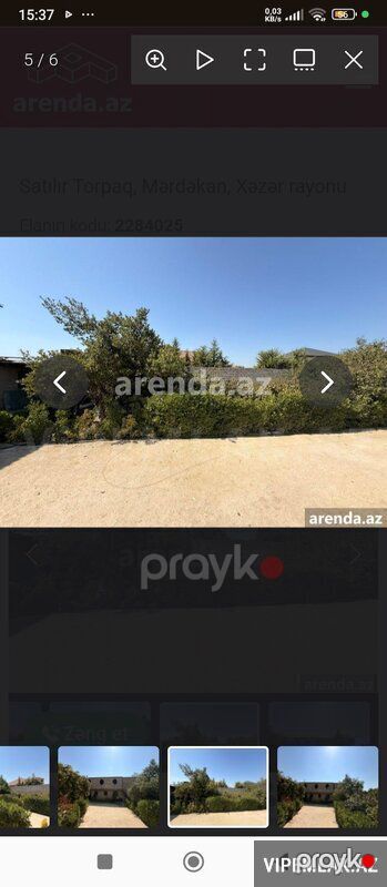 Xəzər rayonunda Torpaq Satılır, 4 sot — Torpaq, Bakı (3)