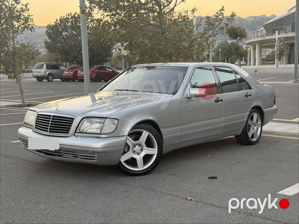 Mercedes S 320, 3.2 L, 1997 il, 424 000 km — Avtomobillər, Bakı (9)