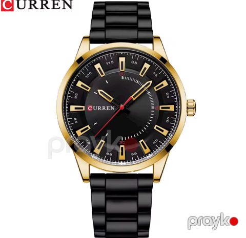Qol saatı kişilər üçün Curren C8406 Black/Gold — Bakı