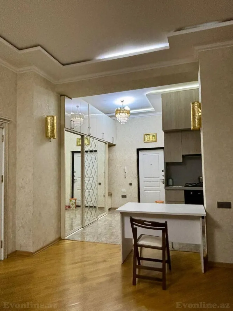 Kirayə verilir 1 otaqlı Mənzil Yeni tikili 55 m² Bakı, Nəsimi r — Mənzil, Bakı (6)