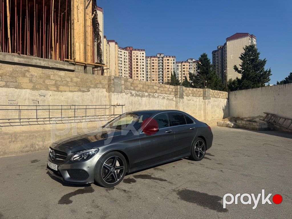 Mercedes C 300 4MATIC, 2.0 L, 2016 il, 130 000 km — Avtomobillər, Bakı (4)