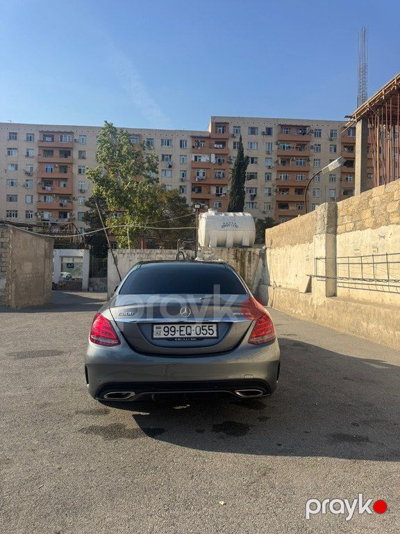 Mercedes C 300 4MATIC, 2.0 L, 2016 il, 130 000 km — Avtomobillər, Bakı (2)