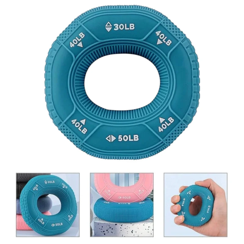 Əl espanderi, 3 çəkili, 30-40-50 lb, mavi - WS1353 — Bakı