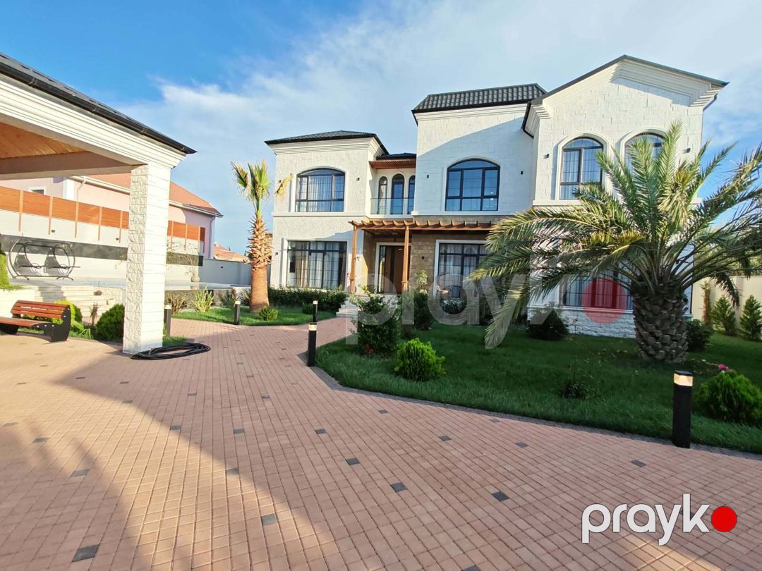 Satılır 6 otaqlı həyət evi/bağ evi 500 m² — Ev, villa, Bakı (2)