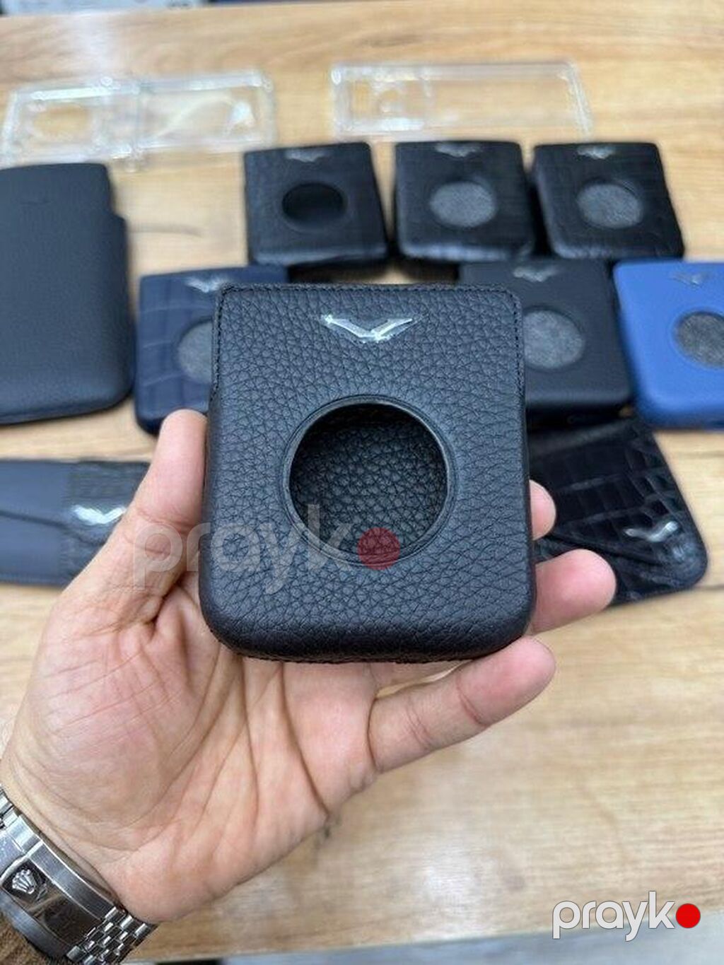 Vertu Ironflip Calf Skin Jade Black 512GB/12GB Exclusive New Vertu — Çexollər, Bakı (4)