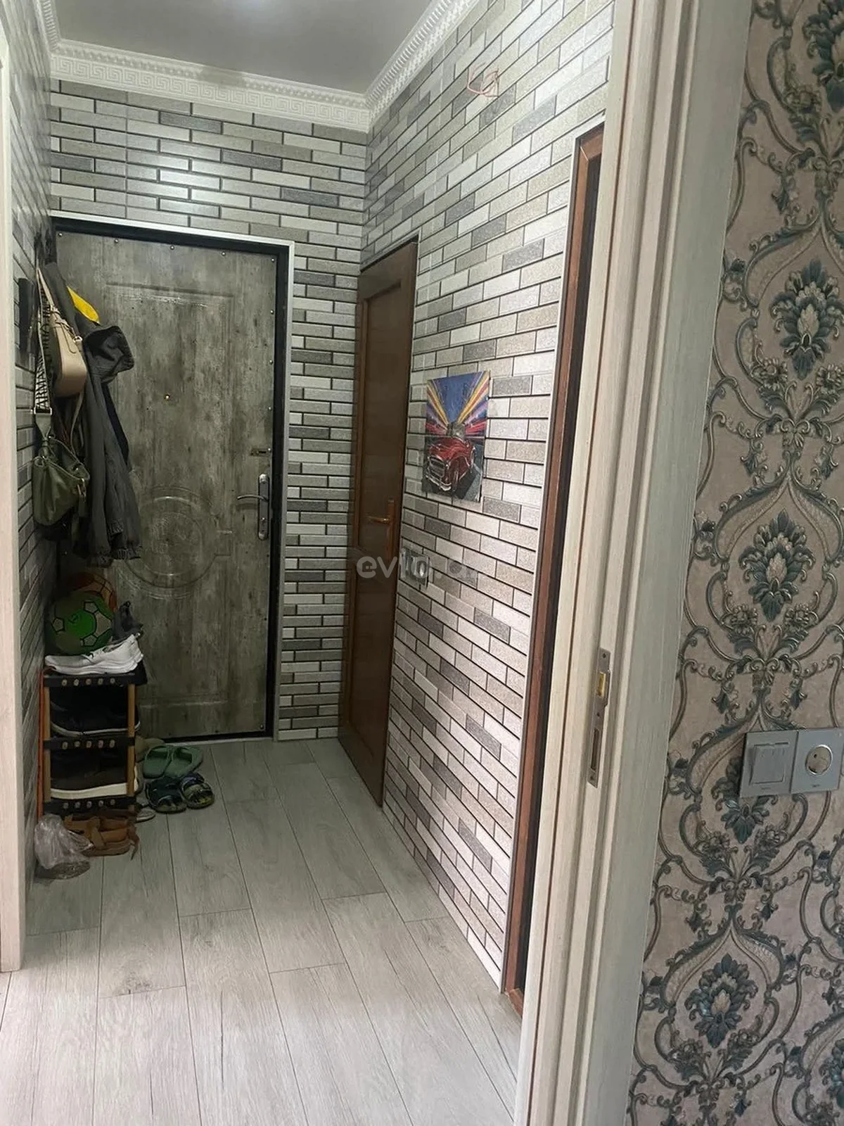 2 otaqlı tam təmirli mənzil satılır 1-ci mikrorayonda — Mənzil, Bakı (12)