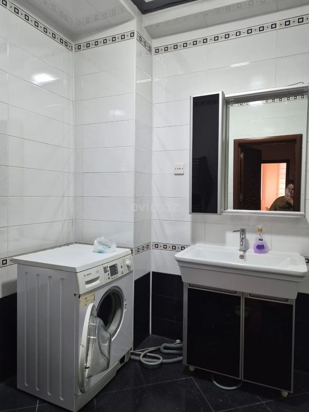 Kirayə 2 otaqlı mənzil Nəsimi metrosu yaxınlığında — Mənzil, Bakı (9)