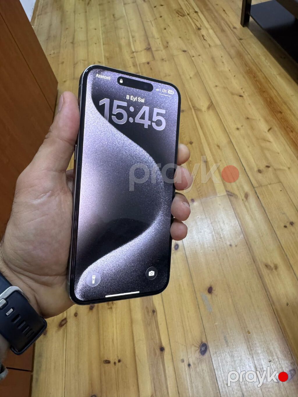 IPhone 15 Pro Max, 256 GB, Natural Titanium, Face ID, Sənədlərlə — Apple iPhone, Bakı (7)
