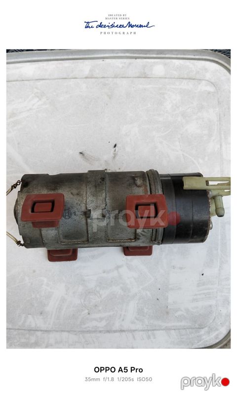 Avtomobil üçün elektrik yanacaq nasosu (mexaniki modul) - Silindrik — Bakı