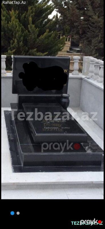 Mezar dasi qəbir abide — Plitka və örtü materialları, Bakı (6)