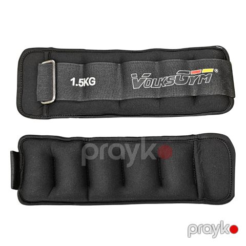 Ayaqlar və əllər üçün ağırlıq Volksgym AWW-1.5, 2 ədəd x 1.5 kq — Bakı
