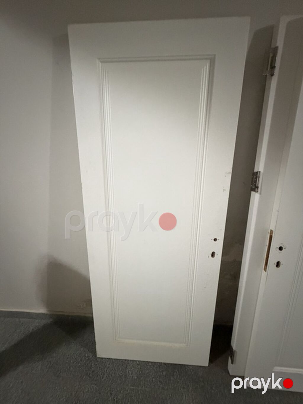 Продам три двери с наличниками,петлями и замками. 2 двери 80*200 — Pəncərələr, qapılar, balkonlar, Bakı (4)